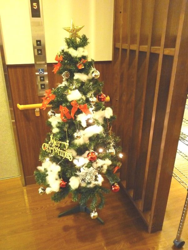 老人ホームクリスマス