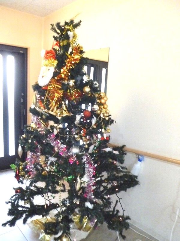 老人ホームクリスマス