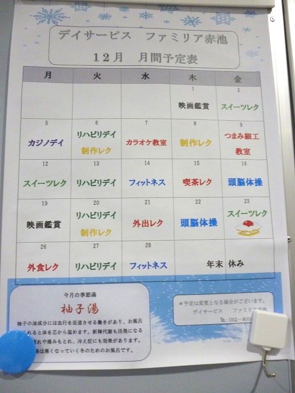 サービス付き高齢者住宅デイ