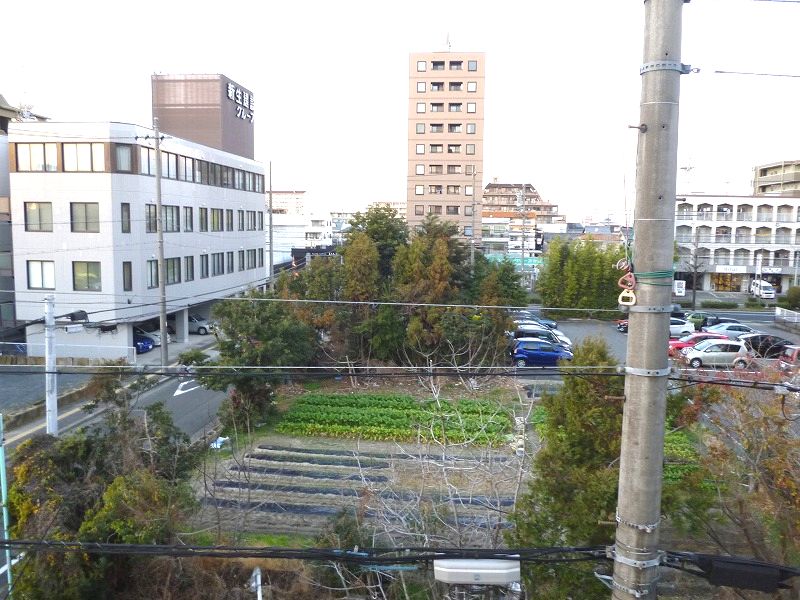 老人ホーム居室景色